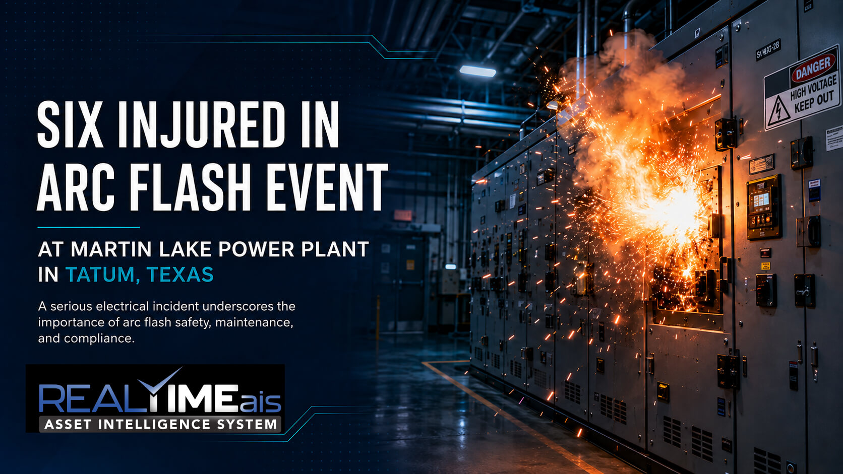 Six Injured in Arc Flash Event at Martin Lake Power Plant in Tatum, Texas